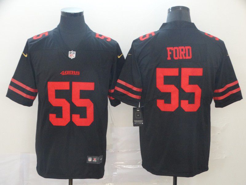 Men San Francisco 49ers #55 Ford Black Nike Vapor Untouchable Limited Player NFL Jerseys->san francisco 49ers->NFL Jersey